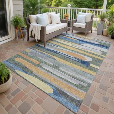 Addison Rugs Machine Washable Indoor/ Outdoor Casual Merriam Chantille Rug