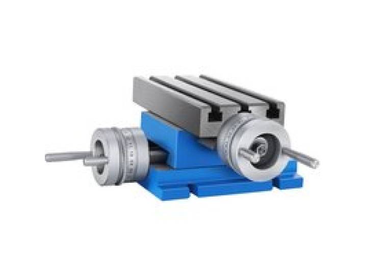 VEVOR MX-75 multifunktions Fräs-Arbeitstisch 185 x 100 mm Fräsen Arbeitstisch X 80 mm Y 75 mm Kreuztisch Tischbohrmaschine für Bohr- und Fräsmaschinen (MX-75)