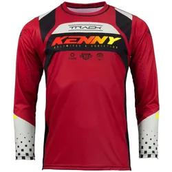 Kenny, Unisex, Velotrikot, Track Focus (L), Rot, L