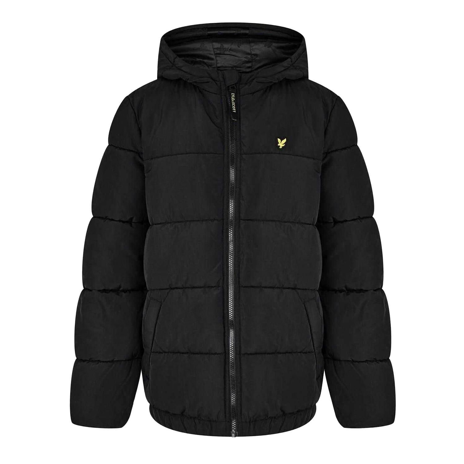Lyle & Scott - Steppjacke für Kinder, Gesteppt (Schwarz)