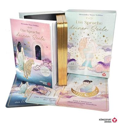 Die Sprache deiner Seele - 44 Inspirationskarten (Orakelkarten), Set von Alessandra Meyer-Wölden, Königsfurt-urania, 978-3-86826-827-0