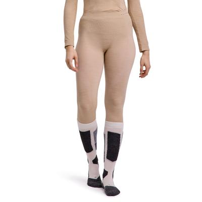 Funktionsunterhose FALKE "3/4", Damen, Gr. S, 1 Stk., beige (straw (4700)), Unterhosen Funktionsunterhose