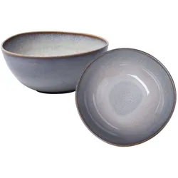 Villeroy & Boch Schüssel Lave 25.5 cm, 2 Stück, Beige, Schüssel + Schale, Beige