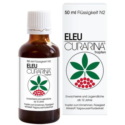 Eleu Curarina Tropfen 1ml Taigawurzel-Fluidextrakt 50 ml zum Einnehmen