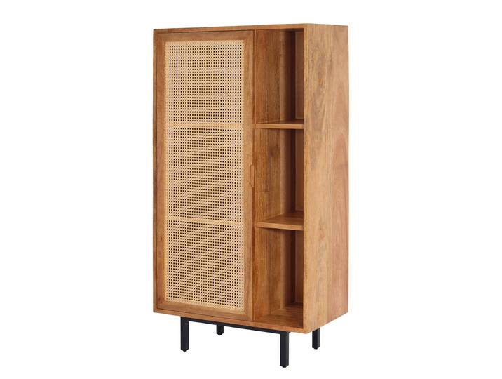 Buffet haut massif - 80 cm 80 x 150 x 40cm Marron/Marron