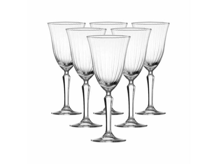 Ritzenhoff Breker Weingläser Perpetuo transparent 330 ml 6er Set, Transparent, Glas, Rund, Gläser, Weingläser
