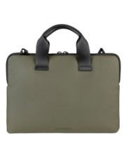 TUCANO GOMMO Slim Laptoptasche für Notebook 14 Zoll MacBook Pro Air 15 Die Gommo-Taschen- und Accessoires-Linie besteht aus einem Material welches recyceltem Kunststoff hergestellt wird zeichnet sich durch ein minimalistisches Design aus. Das besticht wei (BSGOM1314-VM)