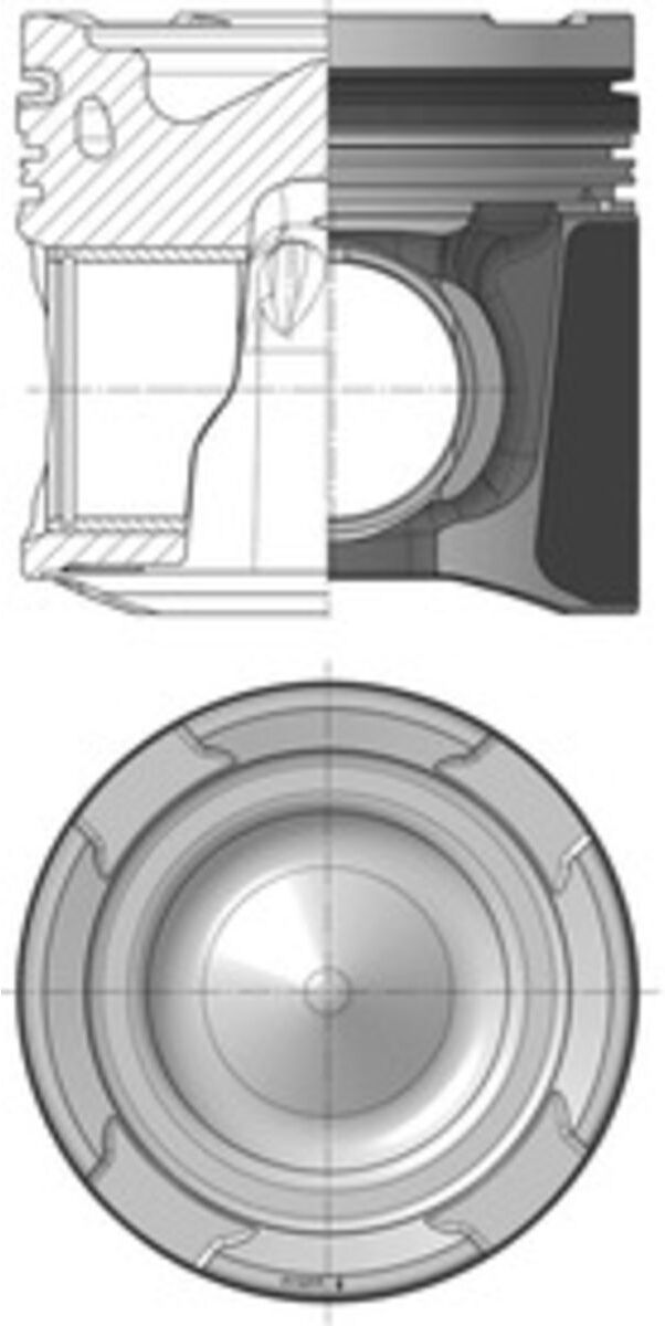 Kolbenschmidt Pistone 41 474 600