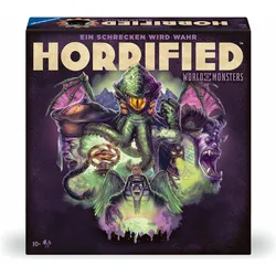 Ravensburger 22892 - Horrified: World of Monsters - Kooperatives und immersives Brettspiel für alle (Deutsch, 1 - 5 Spieler)