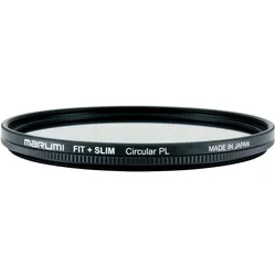 Marumi Polarisation-Serie Slim Fit (77 mm, Polarisationsfilter), Objektivfilter, Schwarz