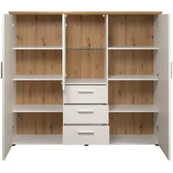 Ebuy24, Kommode + Sideboard, Regal Aufstellung Shade (159 x 41 x 140 cm)
