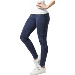 Urban Classics, Damen, Tights, Leggings (4XL), Blau