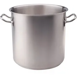 PENTOLE AGNELLI Kochtopf ohne Deckel 16.5 l Silber Rund Inox