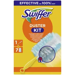 Swiffer DUSTER KIT - 1 Staubmagnet Handgriff und 7 Staubfangtücher