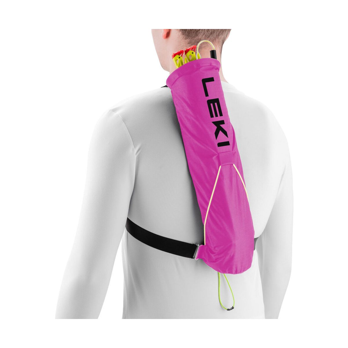 LEKI Trail Running Quiver neonpink-black Einheitsgröße 35801262
