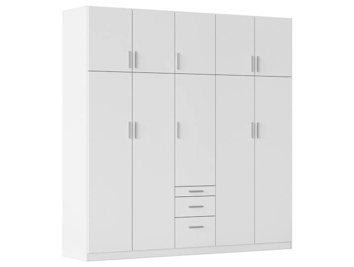 DREHTÜRENSCHRANK Hildesheim Weiß B: 226 cm