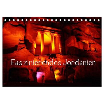 Faszinierendes Jordanien (Tischkalender 2027 DIN A5 quer), CALVENDO Monatskalender