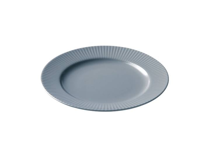 Aida Assiette Groovy Ø 21 cm Gris