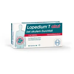 Lopedium T akut 10 St