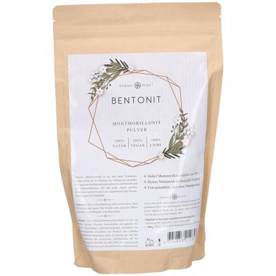 Bentonit Pulver 95% Montmorillonit Nordic Pure 500 g