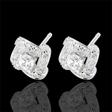Edenly Ohrringe Schicksal - Persische Prinzessin - WeiÃŸgold und Diamanten