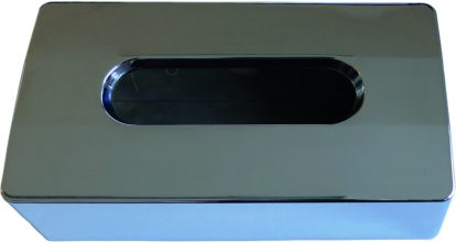 Nie wieder Bohren Pro sp Papietuchbox PSP011CR-V2 245x130x75mm, Kunststoff, hochglanzverchromt