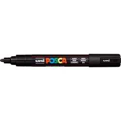uni-ball POSCA PC-5M Acrylstift 1.8 - 2.5 mm Schwarz