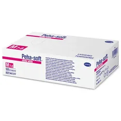 Peha-soft Nitrile White Unt.Hands.unster 100 St