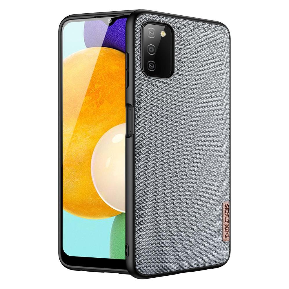 Dux Ducis Fino case covered with nylon material for Samsung Galaxy A03s gray (Samsung Galaxy A03s) (Dux Ducis Fino Samsung A03s blue)