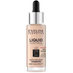 Foundation mit Niacinamide in einer Pipettenflasche