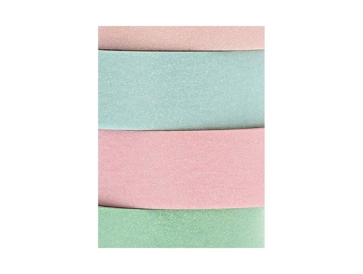 Rico Washi Tape Set Glitter pastel