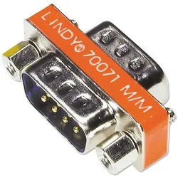 Lindy 70071 LINDY Adapter 9 polig Sub-D an 9 polig Sub-D M/M