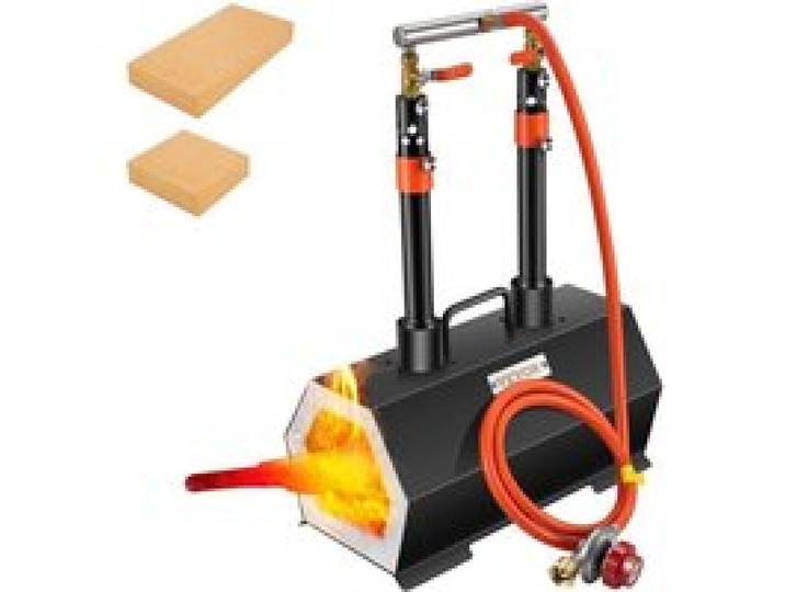 Four de Fusion hexagonal- VEVOR - Forge au Gaz Propane - avec 2 Brûleur - Forgerons Couteliers
