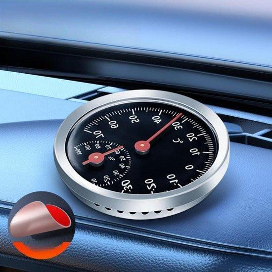 WAN Auto Thermometer Hygrometer - Mechanische Temperatuur en Vochtigheidsmeter voor Omgevingsmonitoring Thuis