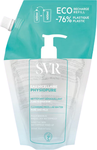 SVR Physiopure Água Micelar Recarga 400ml