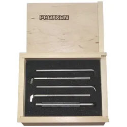 PROXXON 24520 HSS Drehstahlsatz 6 teilig für PD230/e & PD250/e & PD400