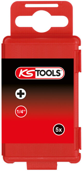 KS Tools Embouts de vissage PHILLIPS 1/4