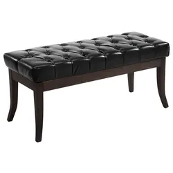 CLP Sitzbank Ramses Kunstleder antik-dunkel schwarz/100 cm