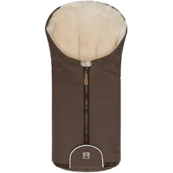 babycab Winter-Fußsack Oolu für Babyschale, Tragewanne, braun