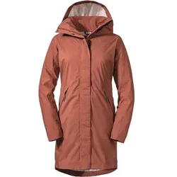 SCHÖFFEL Damen Parka Sardegna L, Größe 36 in Rot Rot