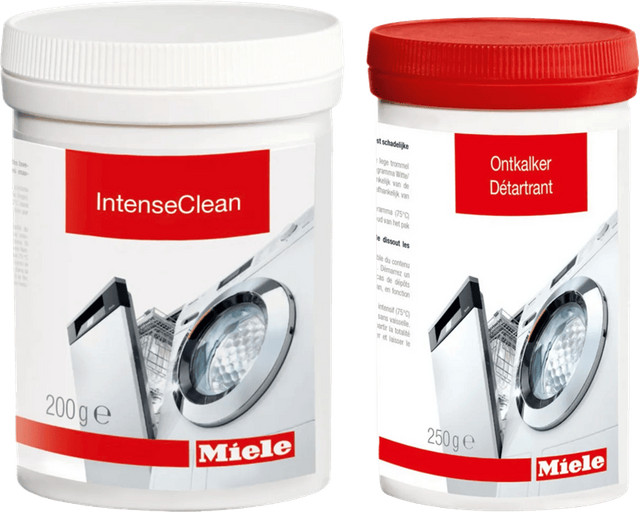 Miele Ontkalkingsmiddel en Miele IntenseClean Machinereiniger Set