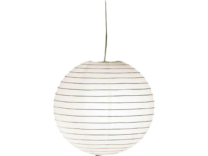 LED Hanglamp - Hangverlichting - Trion Ponton - Rond - Mat Wit - Papier
