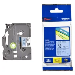 Brother Original P-Touch Farbband schwarz auf blau (TZE-521)