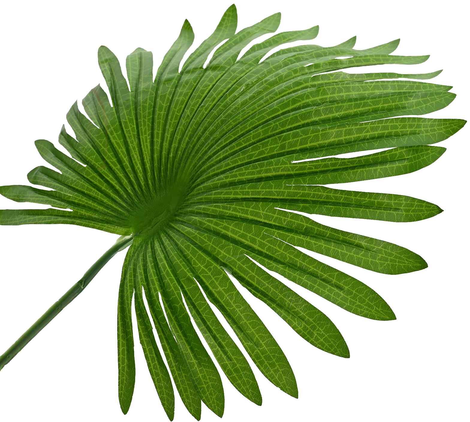 vidaXL Palmier Artificiel avec Feuilles en Éventail Vert