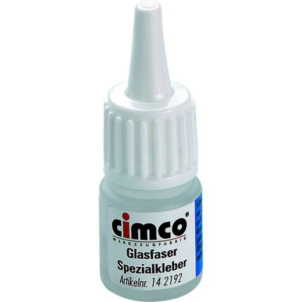 Cimco Speciale lijm voor glasvezel, 3 gram