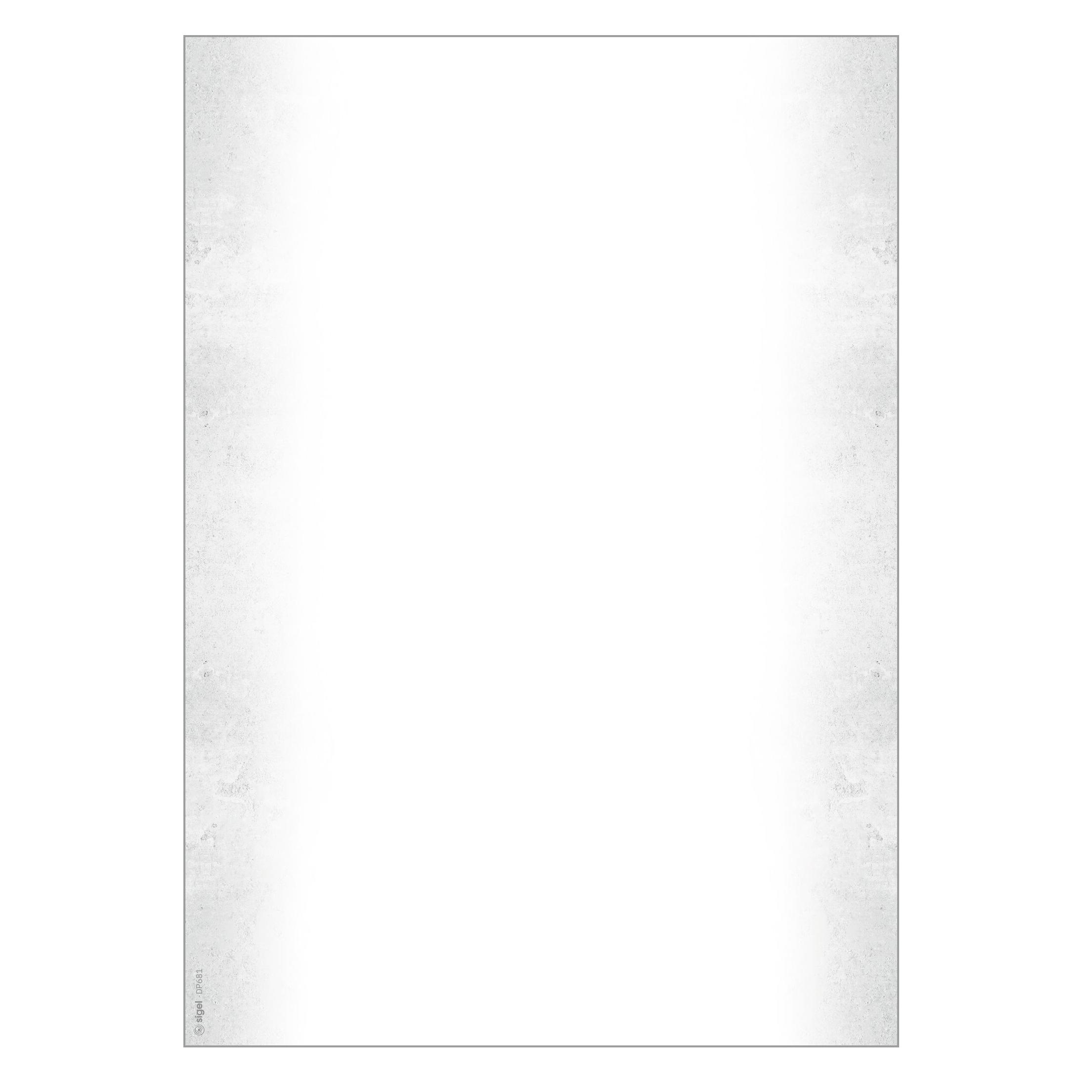 Sigel Design-Papier "Industrial" (A4, 100 Blätter, 90 g/m²) (DP681)