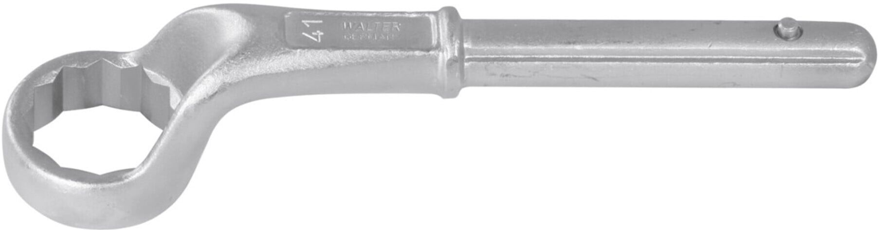 WALTER Schwerer Ringschlüssel (ohne Rohr), Schlüsselweite: 30 mm ; Walter Schmidt Chemie GmbH (8571 / 440 C 30)