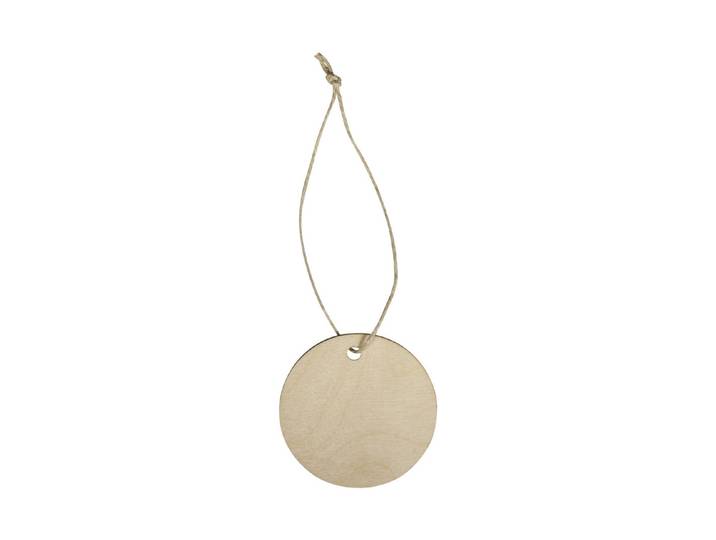 Rayher Holz-Hänger Scheiben FSC 100% 6 cm 6 Stück