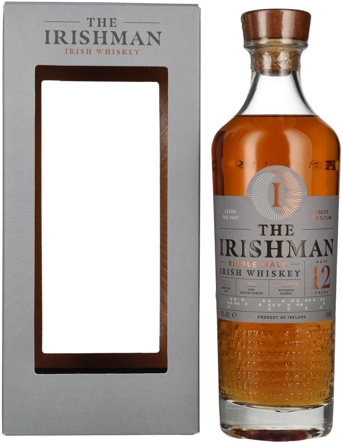The Irishman Whiskey The Irishman 12 Years Old Single Malt Irish Whiskey 43% Vol. 0,7l in Geschenkbox