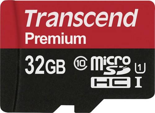 Transcend Premium microSDHC-Karte Industrial 32GB Class 10, UHS-I